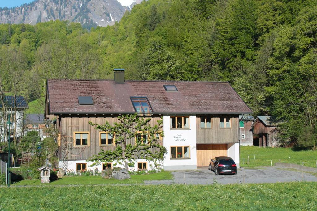Au (Vorarlberg) Ferienwohnungen Sutter מראה חיצוני תמונה